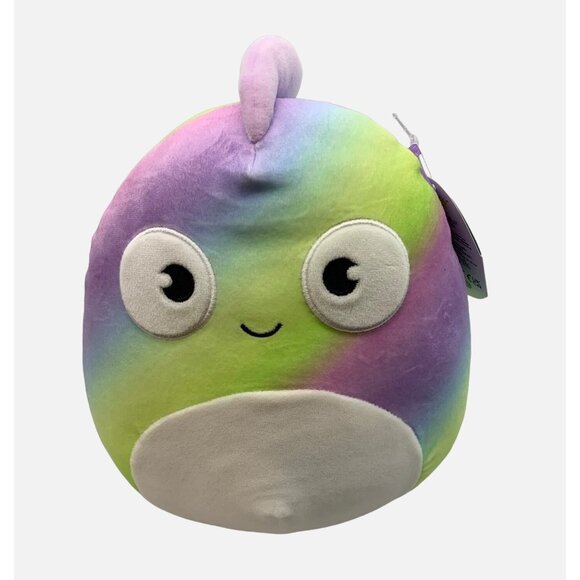 Honeydew the Chameleon Rainbow Tye Dye 8" Squishmallow Plush Stuffed Animal Gift - Picture 1 of 9